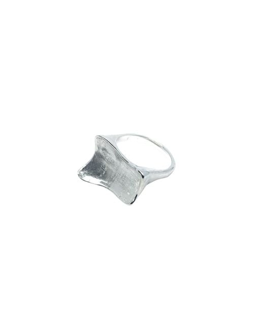 Tg-Jewellery by Tamara Gervasio White Wave Ring – Sterling, Handcrafted