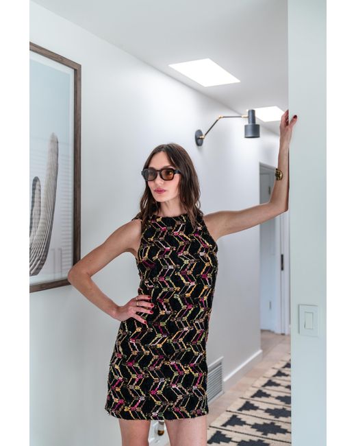 Jennafer Grace Black Penelope Mini Dress