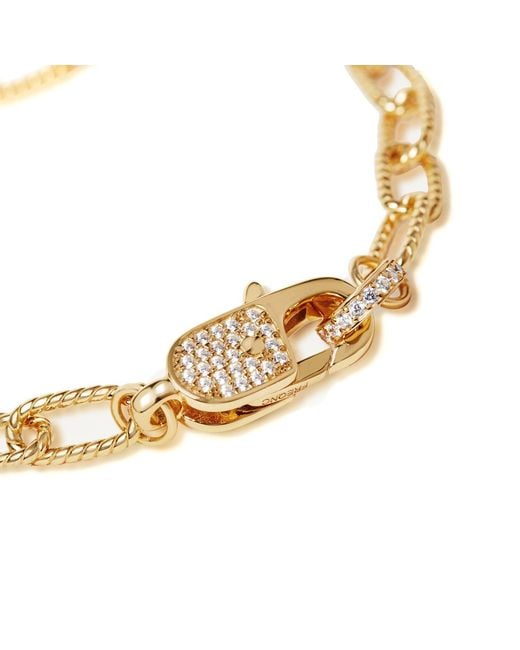 Freqnc Atelier Metallic Baddie Clasp Bracelet