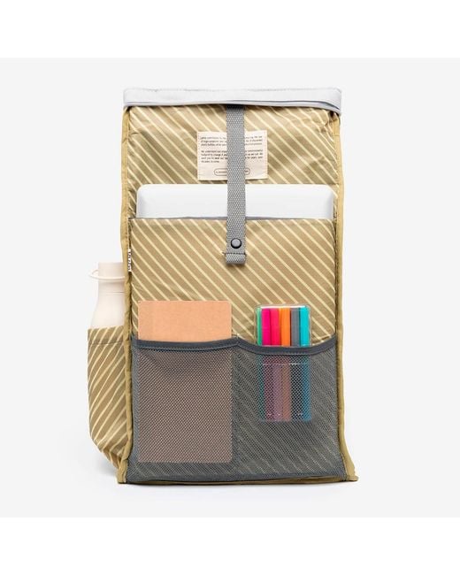 Lefrik White Roll Mini Backpack Cool