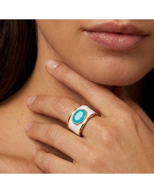GEM BAZAAR Blue The Oasis Ring