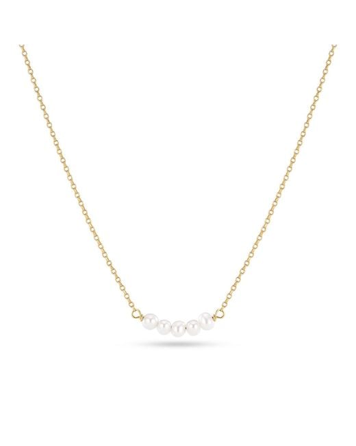 Sif Jakobs Jewellery Metallic Necklace Perla Cinque