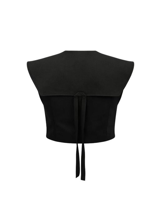 Ma Mulier Black Hook Crop