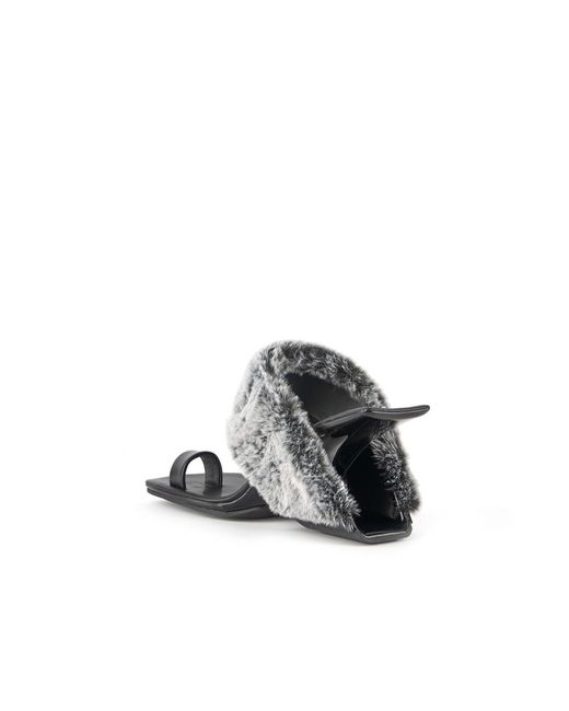 United Nude Gray Loop Toe Teddy