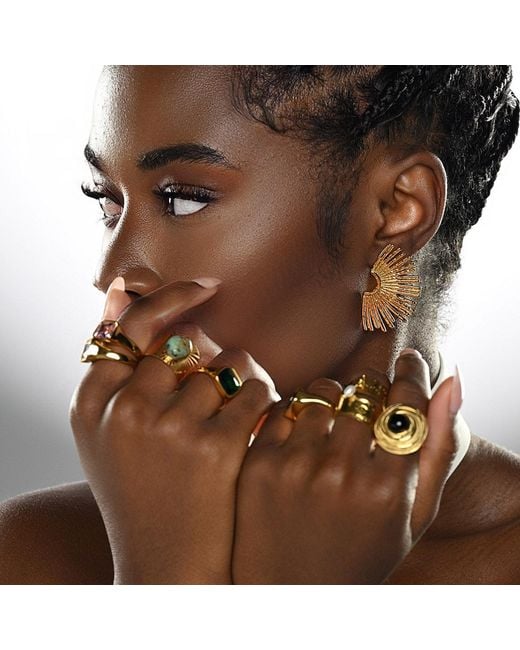 Superdivajewellery Metallic Dunn's River Ring