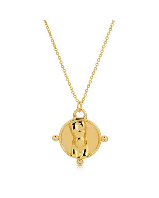 Zepplin the Label Metallic Venus Necklace