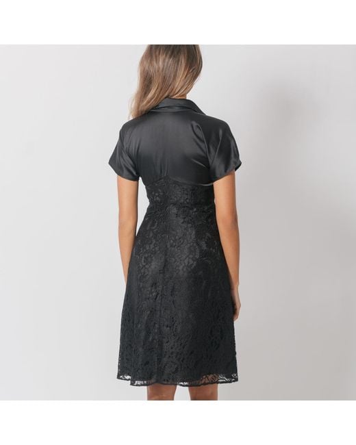 Maison Bogomil Black A Dress With A Touch Of The Last Century
