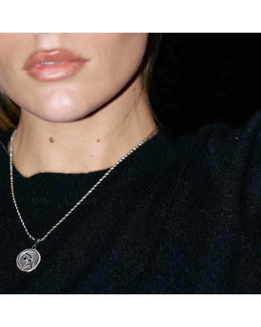 Bermuda Watch Company Metallic Maivelle Athena Rope Chain Necklace