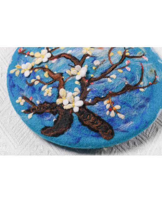 Heartfelt Layers Blue Van Gogh Almond Blossom