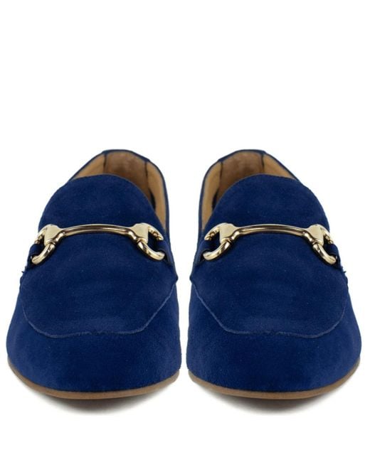 Keith Scarrott Shoes Blue Pezzan Snaffle Loafer