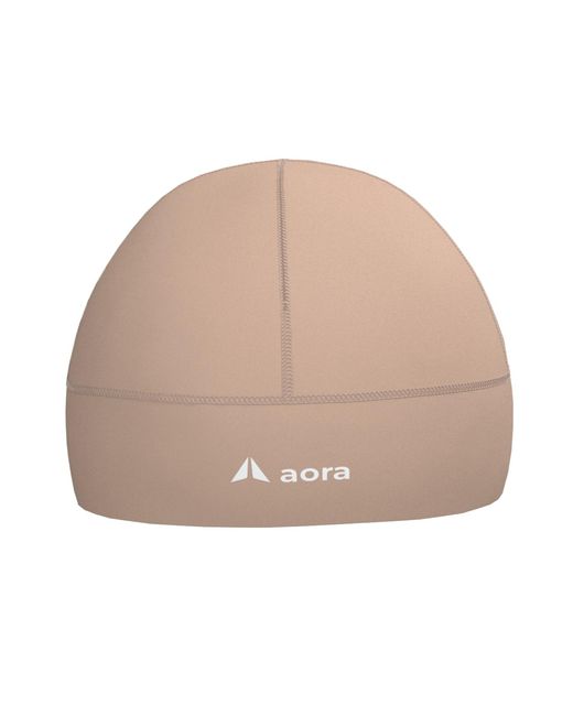 Aora Athletics Natural Eco-Friendly Beanie With Lightweight Warm Breathable Knit For Outdoor, Athleisure, Travel, And Everyday Wear for men