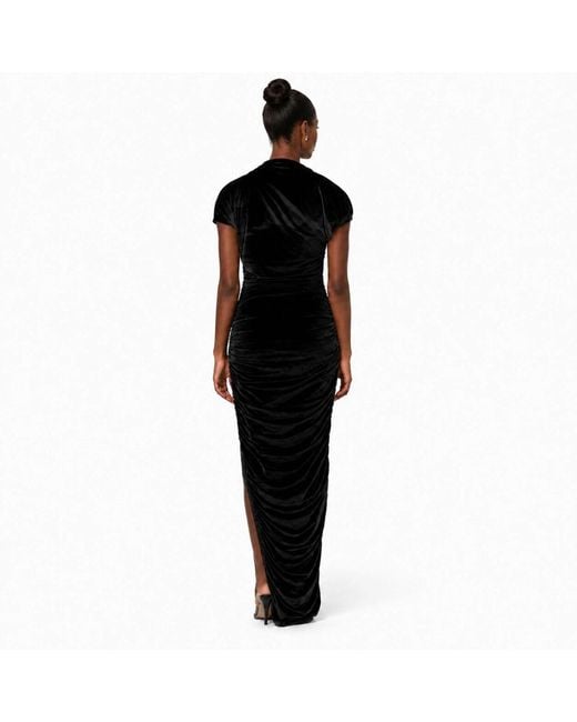 Chuks Collins Black Angelina Cocktail Gown