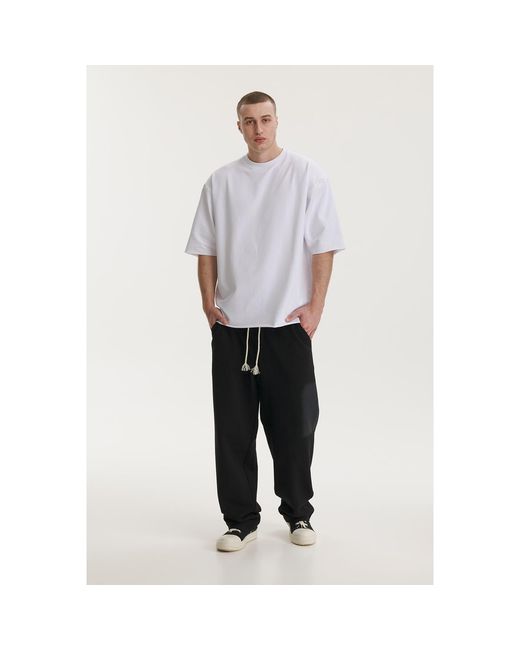 mysimplicated Black Offset Sweatpants W for men