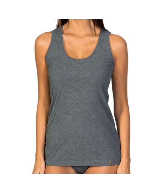 Zd - Zero Defects Blue Juno Tank Top Soy Fiber