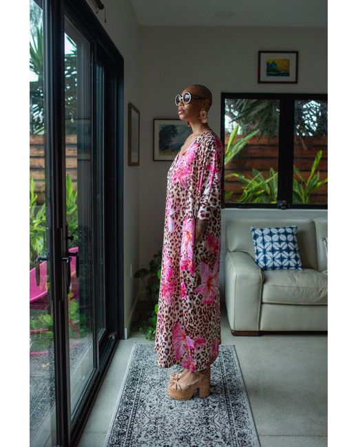 Jennafer Grace Pink Gracie Caftan