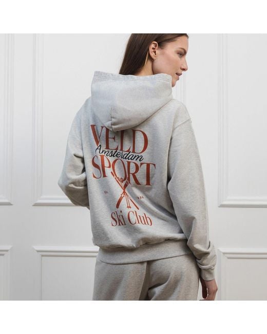 VLD Gray Jordaan Sport Ski Club Hoodie