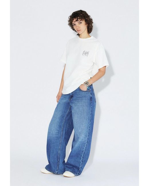 Dr. Denim White Trooper Tee for men