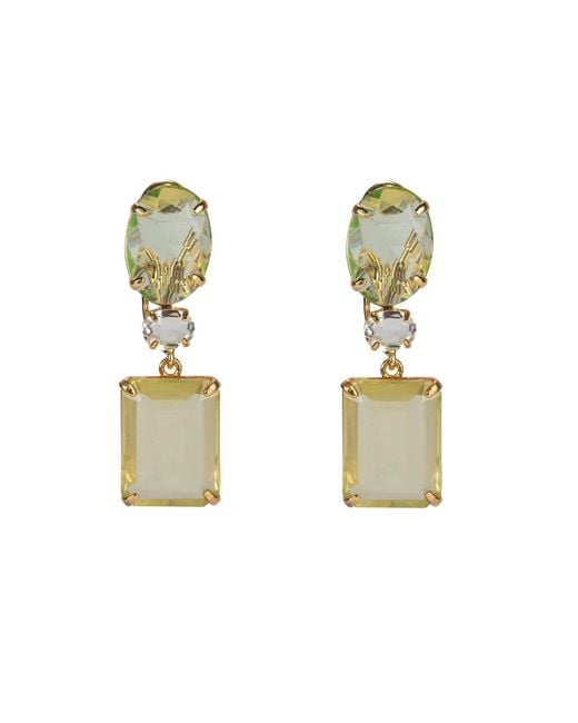Bounkit Metallic Sylva Earrings Pierced
