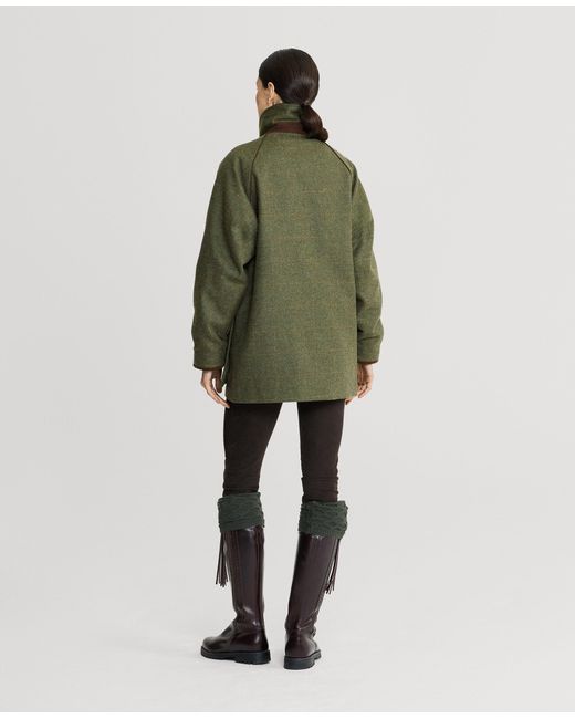 Really Wild Clothing Green The Highlander Tweed Field Coat