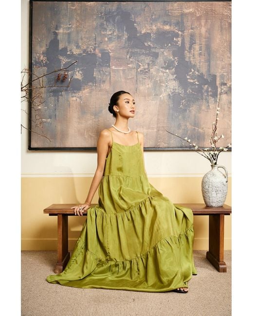 Silk and Bears Green Valentina