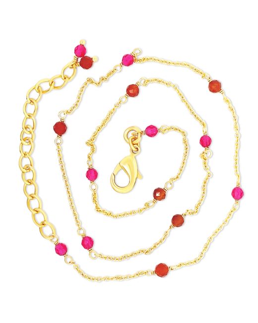 GEM BAZAAR Pink Sun Kissed Chain