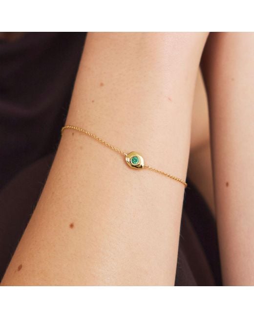 Arctic Fox & Co. Metallic The May Birthstone Bracelet