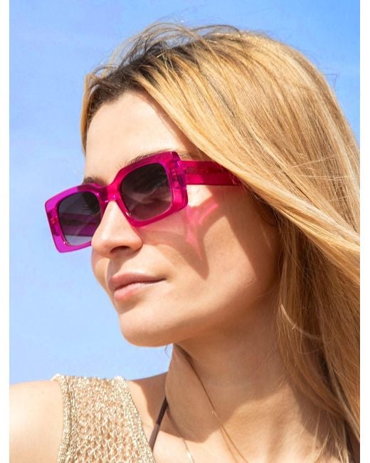 ZOË DE PASS EYEWEAR Pink Grace Fuchsia
