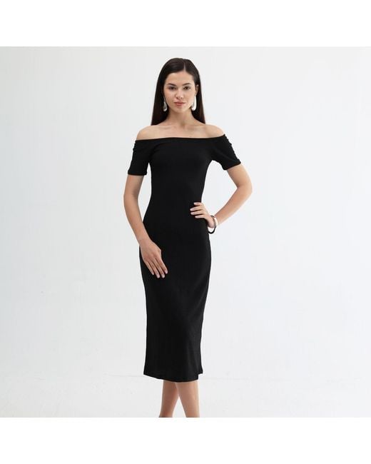 Thisisu Collection Black Ocean Dress