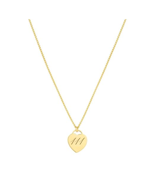 SET & STONES Metallic Alice Angel Numbers Necklace- One