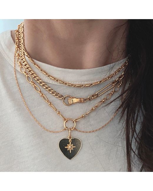 IN CAUDA VENENUM Metallic Tara Necklace