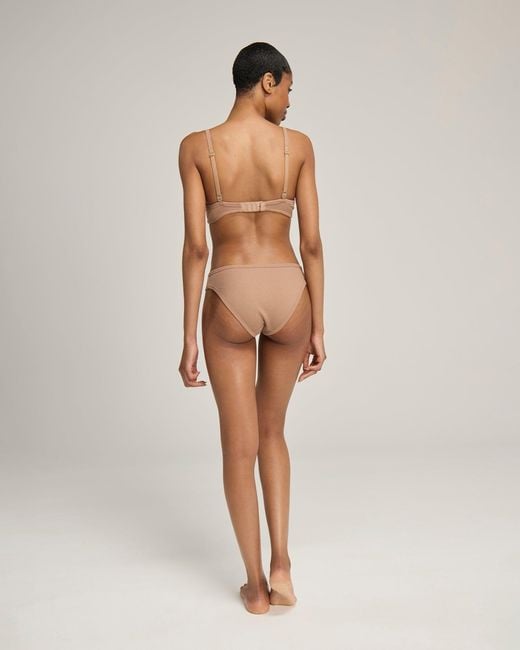 Nudea Natural Neutrals The Organic Cotton Mini Brief Two Pack