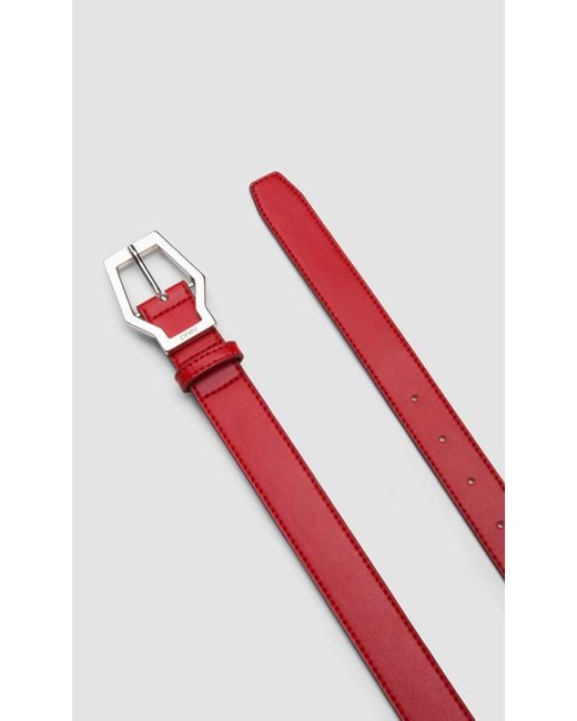 PREVU Red Karel Belt Midi
