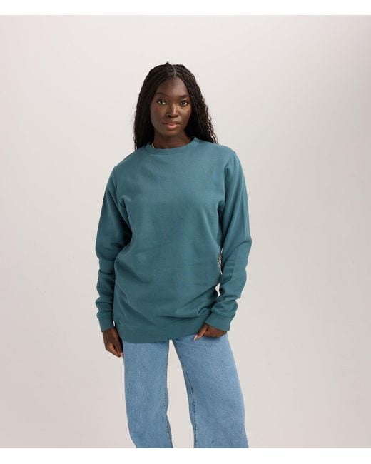 Known Supply Green 100% Organic Cotton Sweatshirt