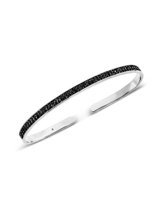 SALLY SKOUFIS Brown Destiny Palm Cuff With Made Cz Diamond Stimulant