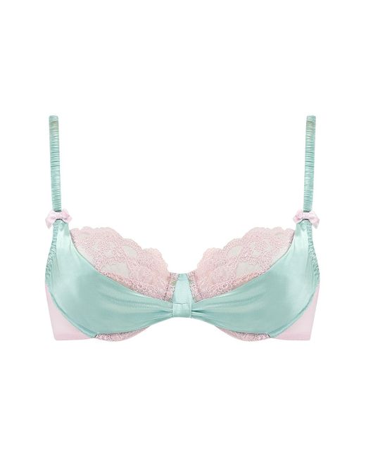 Scarlett Gasque Blue Misses Macaron Underwired Bra