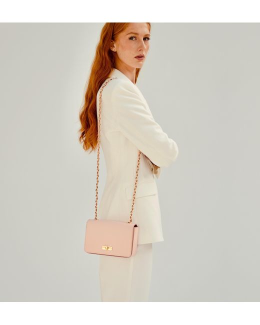 Apatchy London Pink The Grace Leather Bag
