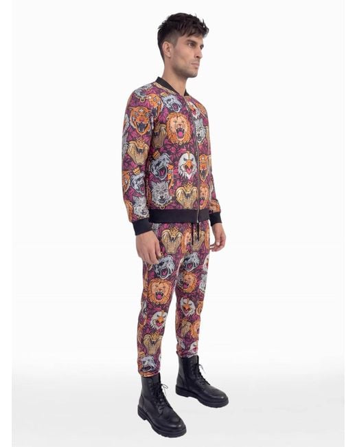 Any Old Iron White Born Wild Joggers for men