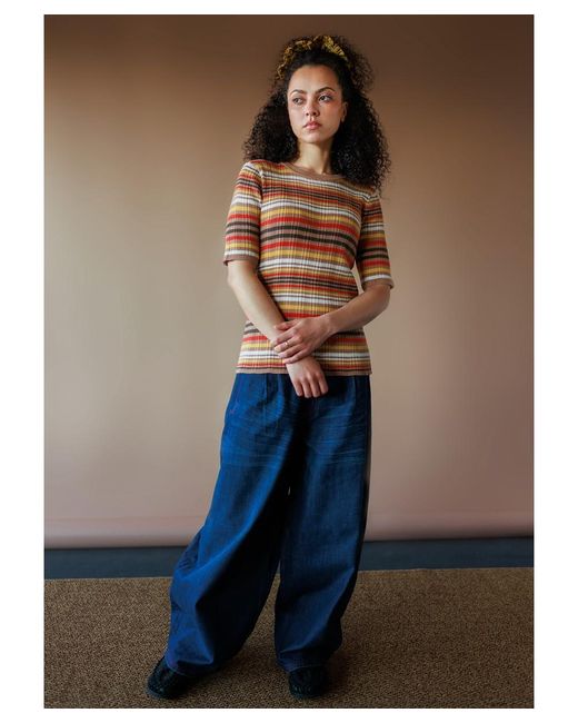 Mabli Brown Caravan Tee