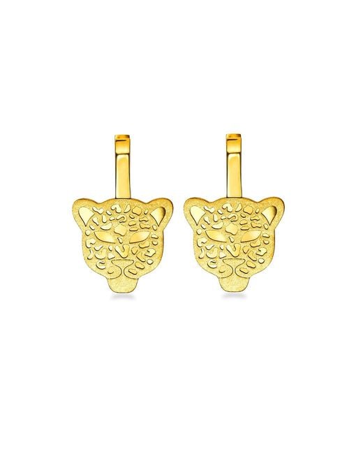 Myrto Katramadou Jewellery Metallic The Leopard – Hoops