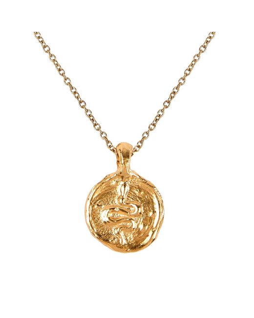 De Roms Metallic The Rebirth Snake Necklace