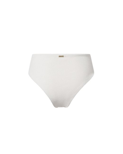 Aqva Swimwear White Neutrals Nude Jondal Bikini Bottom