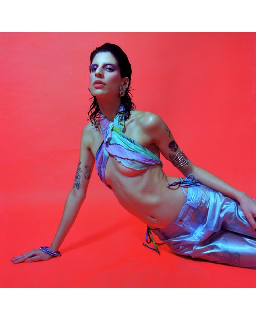 Paloma Lira Green Pastel Beach Wrap