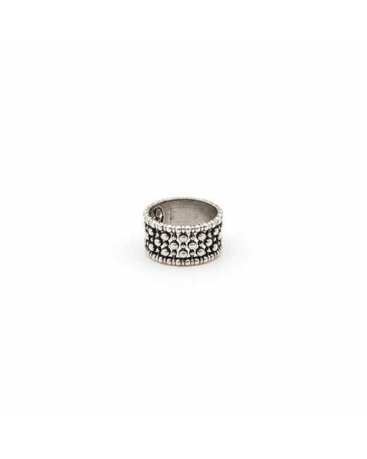 By Virgo White Erya Ring
