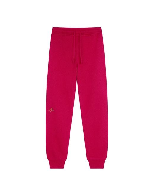 La Granni Red Knitted Gato Trousers