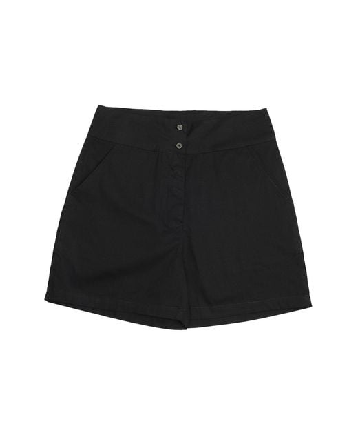 REISTOR Black Drawstring Shorts