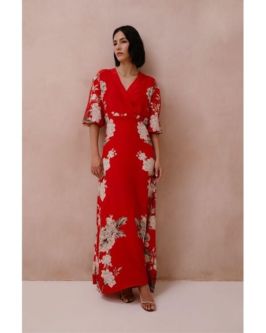 Raishma Red Frankie Dress