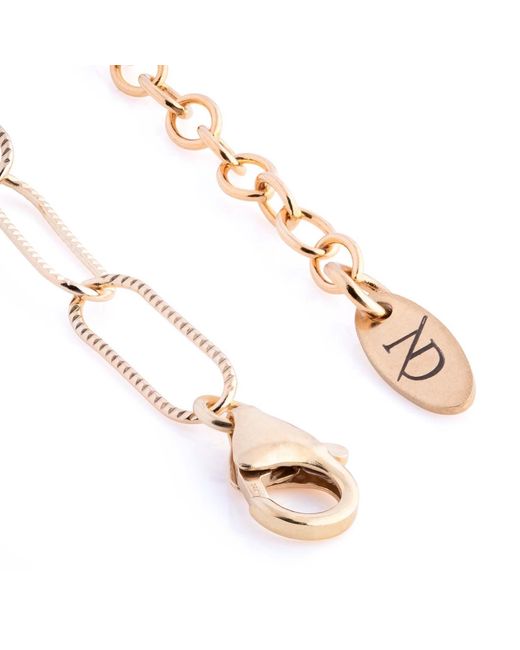 N'damus London Metallic Hatton Safe Chain Bracelet