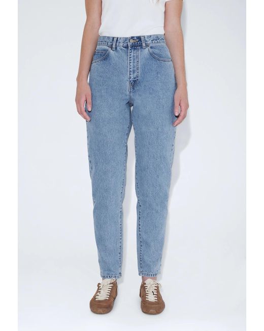 Dr. Denim Blue Nora High Cropped