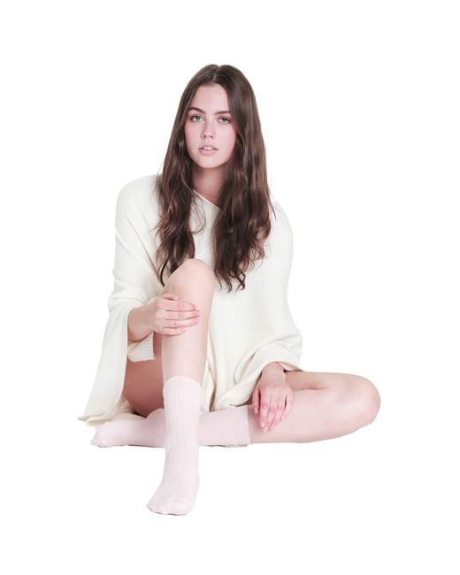 tirillm White Anine Big Cashmere Poncho- Off
