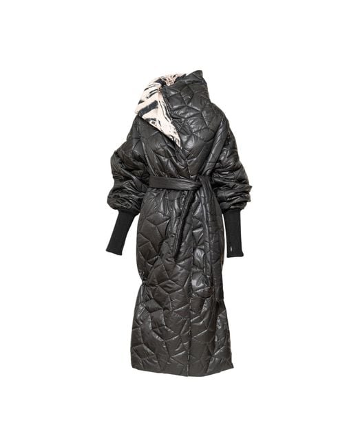 ARTISTA Multicolor Amber Printed Maxi Coat